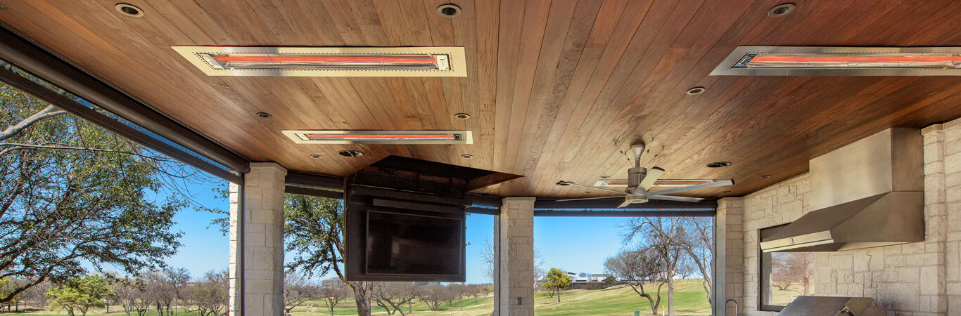 wall and ceiling mount patio heaters